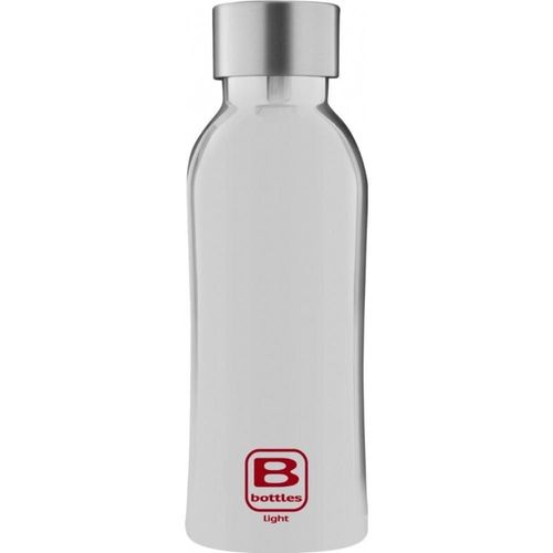 Garrafa Térmica 530ml Squeeze Academia Prata Light Bugatti