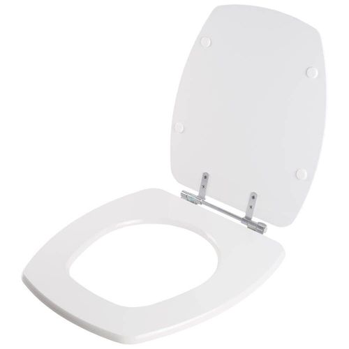 Assento Sanitário Em Mdf Thema Branco Para Bacia Incepa