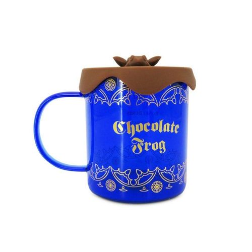 Caneca Com Tampa Sapo Chocolate Hp
