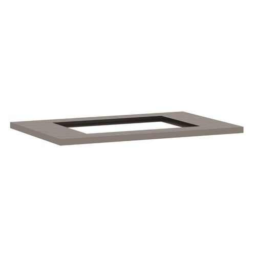 Tampo 80Cm C/ Furo Para Cooktop 4 Bocas 50Cm X 35Cm E Pré Fu