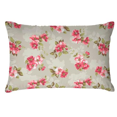 Fronha Premium Plus 100% Algodão 50cm X 70cm Flowers