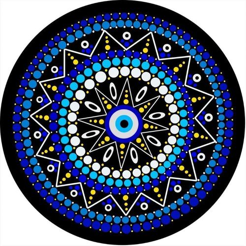 Capa De Estepe Ecosport Aircross Mandala Olho Grego