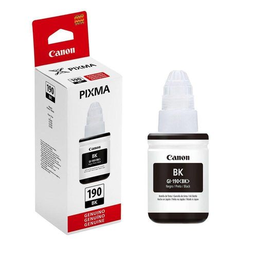 Refil Tinta Impressora Canon G190 Gi190 Preto Black Gi-190 135ml
