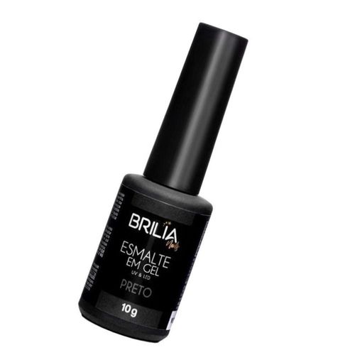 Brilia Nail Esmalte Essencial Preto 10g