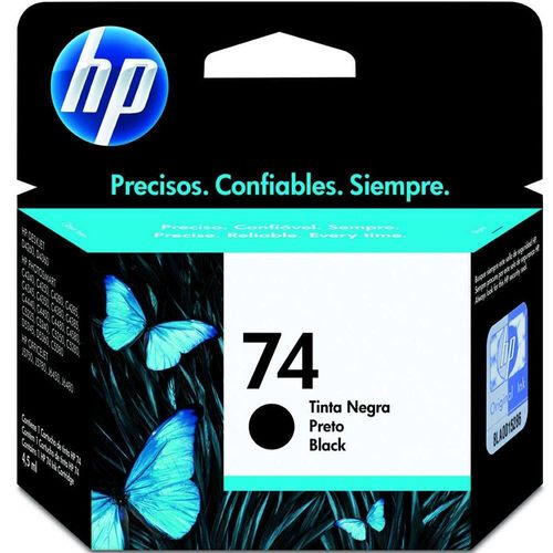 Cartucho Hp 74 Cb335Wb 5Ml - Preto