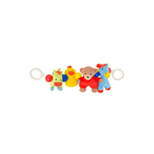 Móbile Para Carrinho Em Pelúcia Brinquedos Coloria