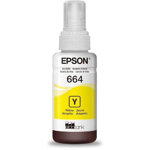 Refil De Tinta Epson Amarelo 70 Ml - T664420-Al