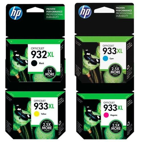 Cartucho Hp 932xl 933xl Kit 4 Cores