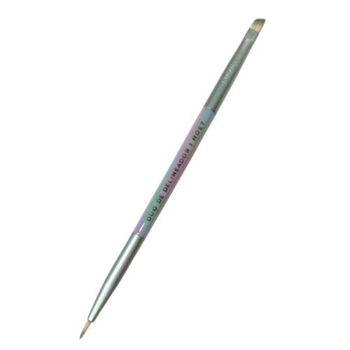 Ruby Rose Pincel Duo De Delinear Holographic Hbhoe7 - Durabilidade Excepcional!