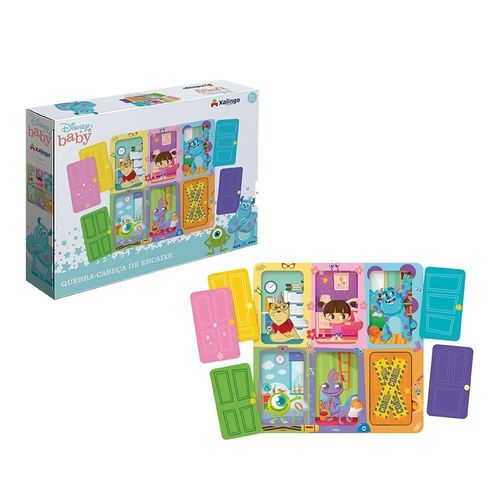 Quebra-cabeça Monstros As Disney Baby Xalingo