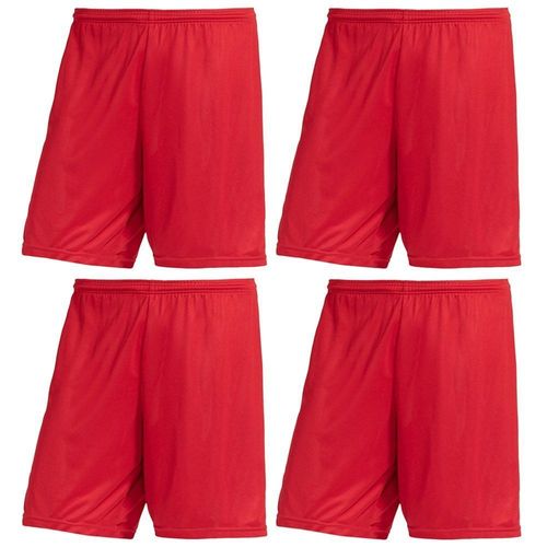 Kit 4 Calções PMC Futebol Masculino