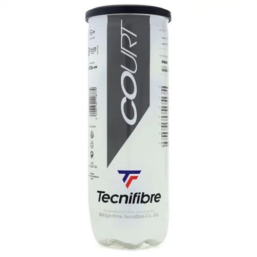 Kit Bola Tenis C 3 Unidades Tecnifibre Court Performance
