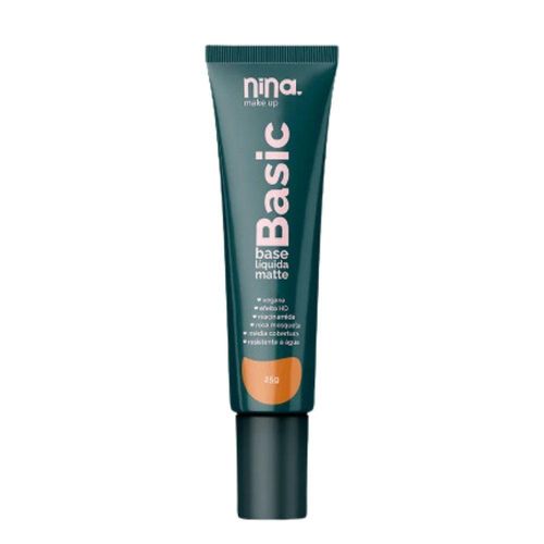 Nina Makeup Base Líquida Basic 25g 4