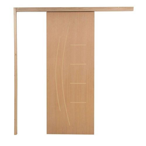 Porta De Correr P- Verniz Frisada Smille 210x70