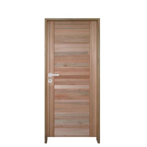 Porta Bbb Eucalipto 92 X 2.10 Batente 14cm Fechadura Externa Lado Direito - Rodam