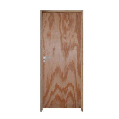 Porta Lisa Mescla Batente Ecológico 09 Cm Fechadura Modena Wc Cromada 82 X 2.10 Direito - Hale