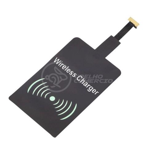 Carregador Sem Fio Qi Wireless Para Celular Com Entrada