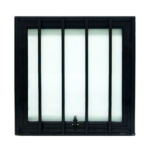 Janela Maxiar Alto Padrão Esquadria Brasil Vetx 30x30 Preto Grade [f123]