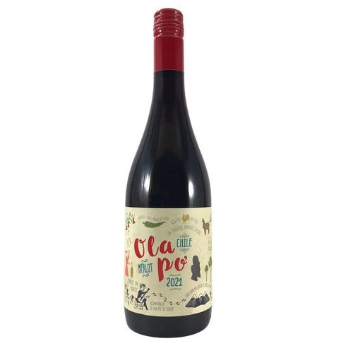 Vinho Tinto Ola Pô Merlot 750 Ml