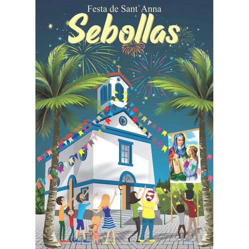 Quebra Cabeça Festa De Sant`anna 1014 Peças 98 X 70cm