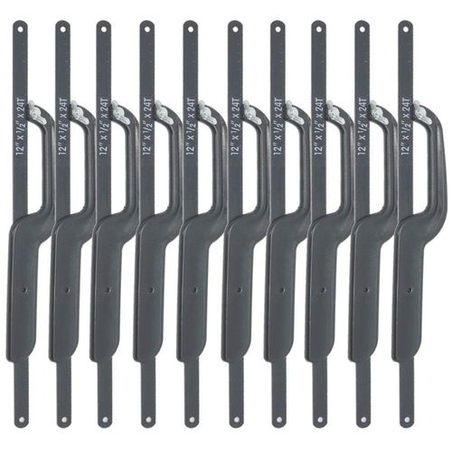 10 Mini Arco De Serra 12 Pol 300mm Cabo Plástico C- Lâmina