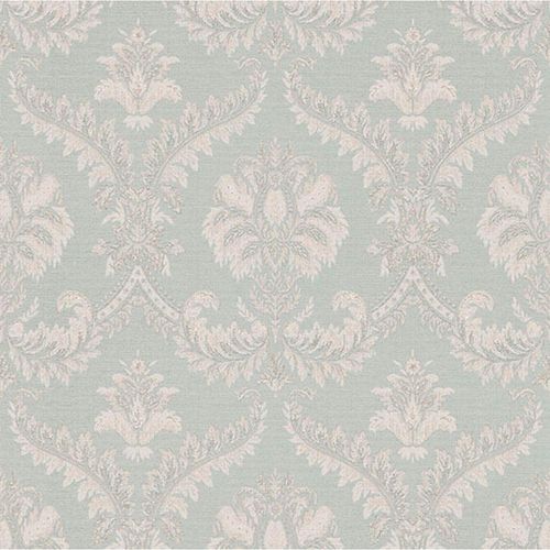 Papel De Parede Tradizioni Damask Azul 33336