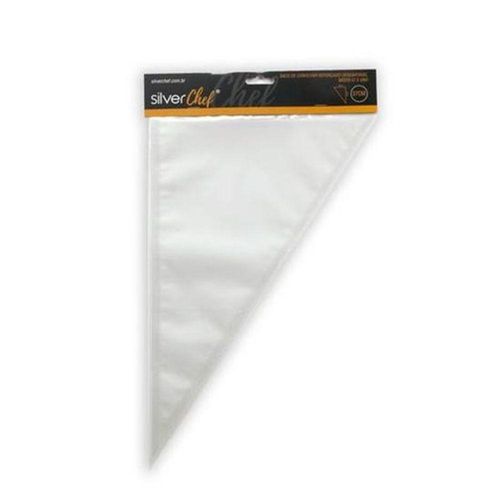 Saco De Confeitar Reforçado Descartável Médio 37 X 25 Cm - 5 Un