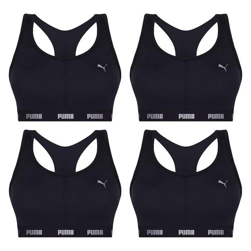 Kit 4 Tops Puma Nadador Com Bojo Feminino