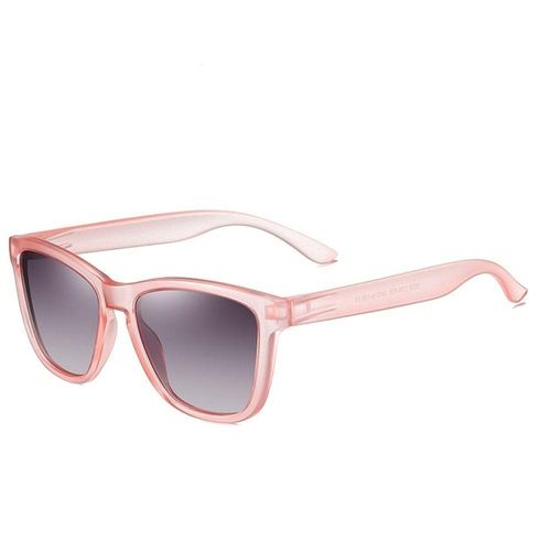 Óculos De Sol Feminino Quadrados Polarizado Dokly C3 Rosa Polarizado