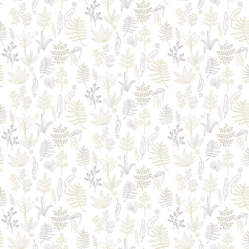 Papel De Parede Mondo Baby Little Plants 13004 - Rolo 10m X 0,53m