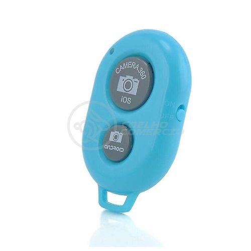 Controle Remoto Disparador De Fotos Bluetooth Selfie - Azul