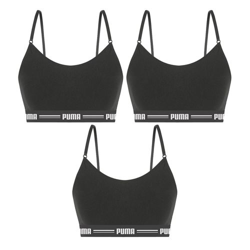 Kit 3 Tops Puma Modal Stretch Feminino