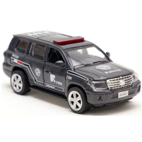 Miniatura Carro Da Policia Rota Carrinho Identico