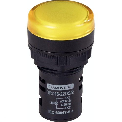 Sinalizador Tramontina Trd16-22ds/2 12 V Amarelo Tramontina