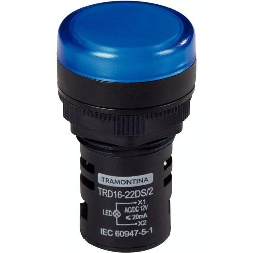 Sinalizador Tramontina Trd16-22ds/2 12 V Azul Tramontina
