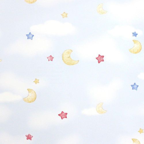 Papel De Parede All Kids Céu Estrelado H2911201 Rolo 10m X 0,53m