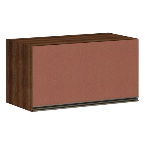 Armário Para Cozinha 70 Cm 1 Porta Dourado Com Gaia