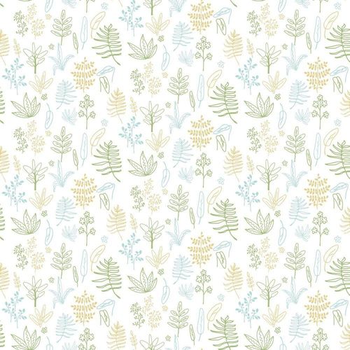 Papel De Parede Mondo Baby Little Plants 13006 - Rolo 10m X 0,53m