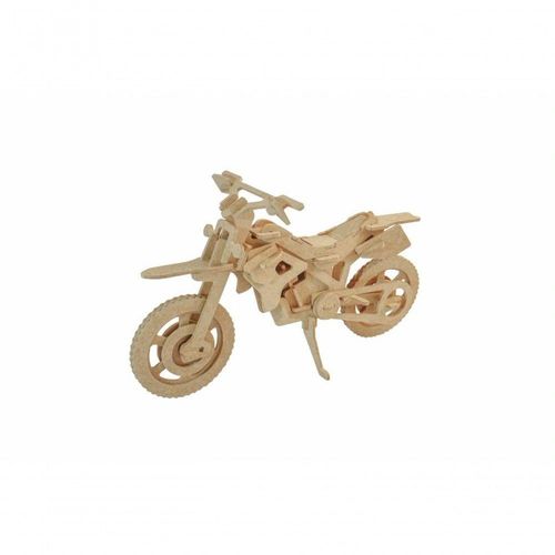 Quebra-cabeça 3d Motocross 55 Peças - Dinobrinque