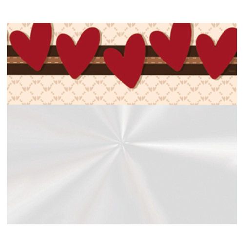 Saco Transparente Para Cesta 45x59cm L'amour Barrado - 25 Un
