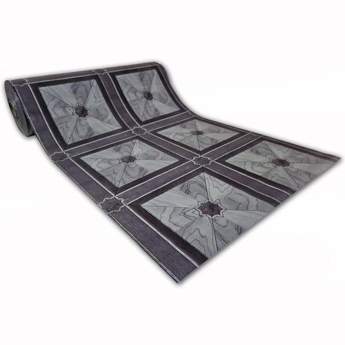 Passadeira Em Manta Vinilico Similar Laminado 0,50x4,00 Marmorizado