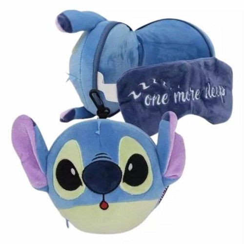 Máscara De Dormir Com Almofada Stich - Disney