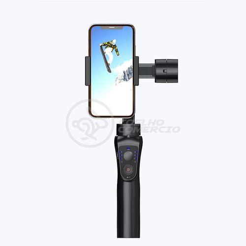 Estabilizador De Mão Eletrônico Portátil 3 Eixos Bluetooth