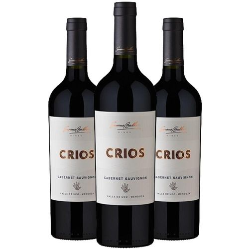 Vinho Susana Balbo Crios Cabernet Sauvignon Tinto 750ml (3 Unidades)