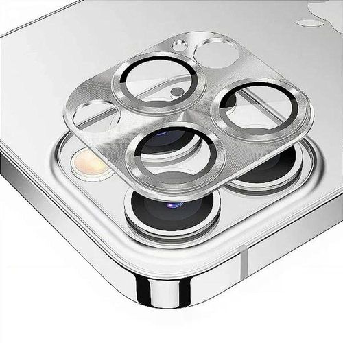 Protetor De Lente De Câmera De Alumínio Para Iphone 12 Mini - Prata - Gshield