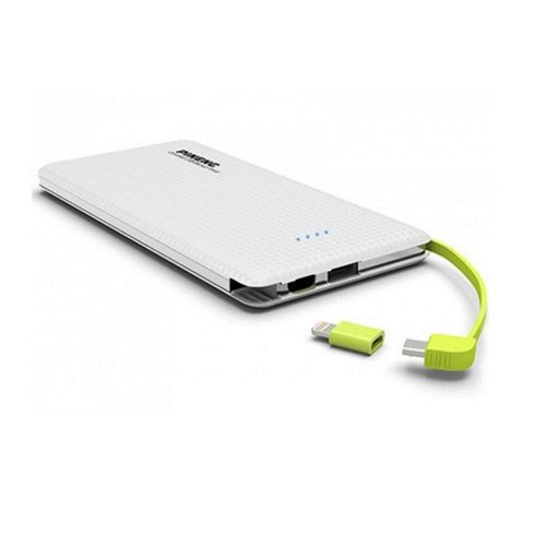 Power Bank Bateria Extra Portátil 10.000mah Pn-951 Branca