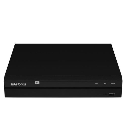 Nvr Intelbras 8 Canais 4k 8mp | Gravador De Vídeo Nvd 1408 P
