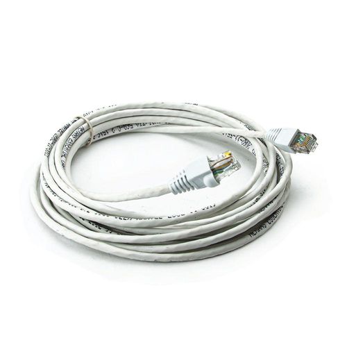 Cabo De Rede Nexans Cat5e Montado Branco - 20 Metros