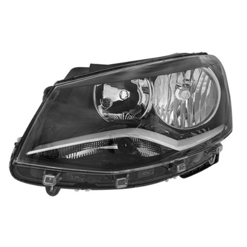 Farol  Volkswagen Mascara Negra Gol/saveiro/voyage G6 2013 A 2016 Novo Esquerdo