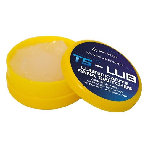 Graxa Lubrificante Para Switches Teclados Gatilhos Implastec Ts-lub 10g